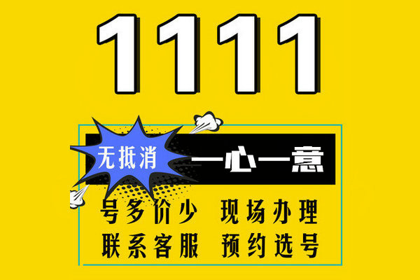 东明尾号111吉祥号